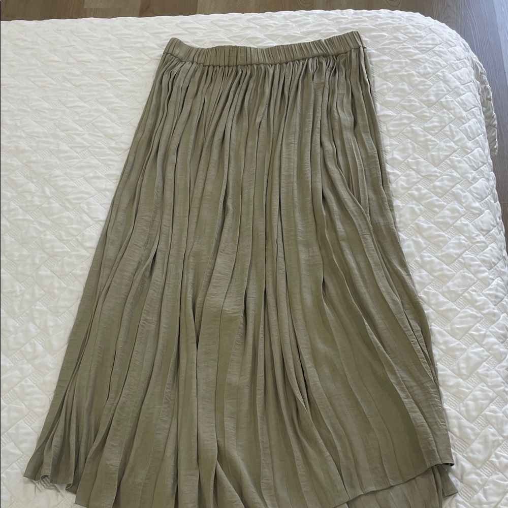 Elegant Sage Women's Skirt